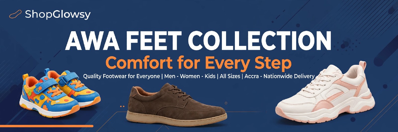 Awa feet Collection banner