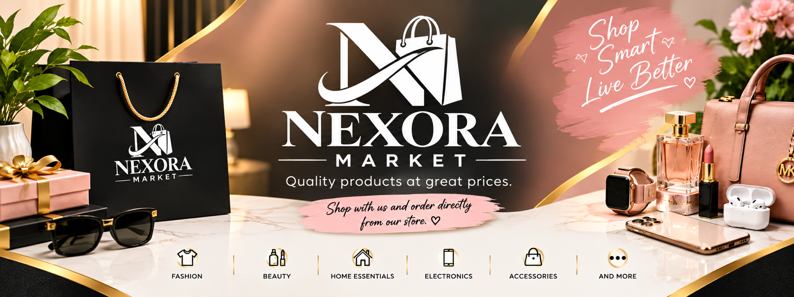 Nexora Market banner