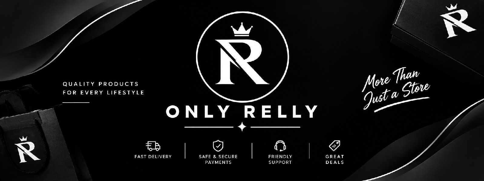 ONLY RELLY banner