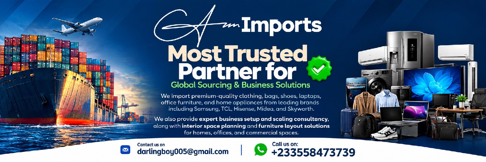 Affordable Import Enterprise banner