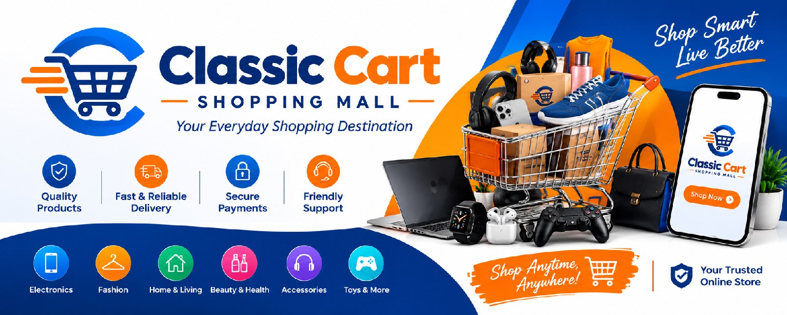 Classic Cart Shopping Mall banner