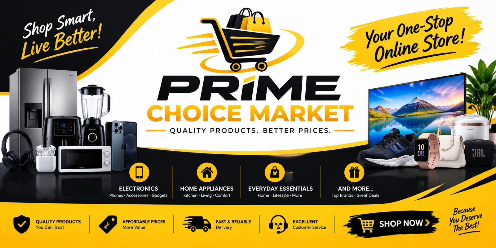 Prime Choice Market banner