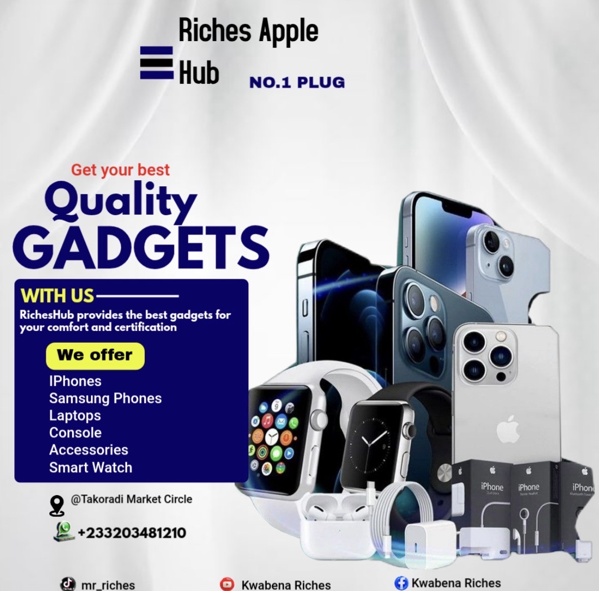Riches Apple Hub banner