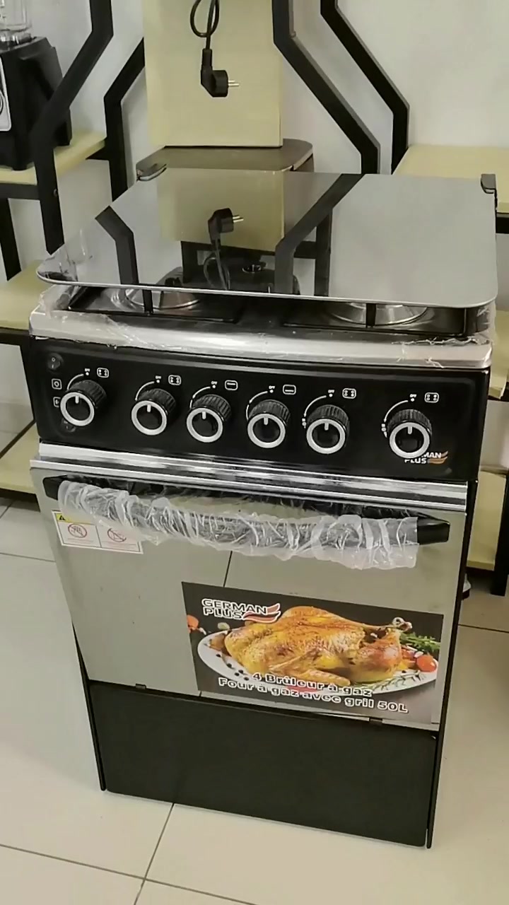 German Plus Burner with Mirror Lid